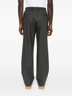 Pantalons Flannel Pants Drole De Monsieur Gris Homme