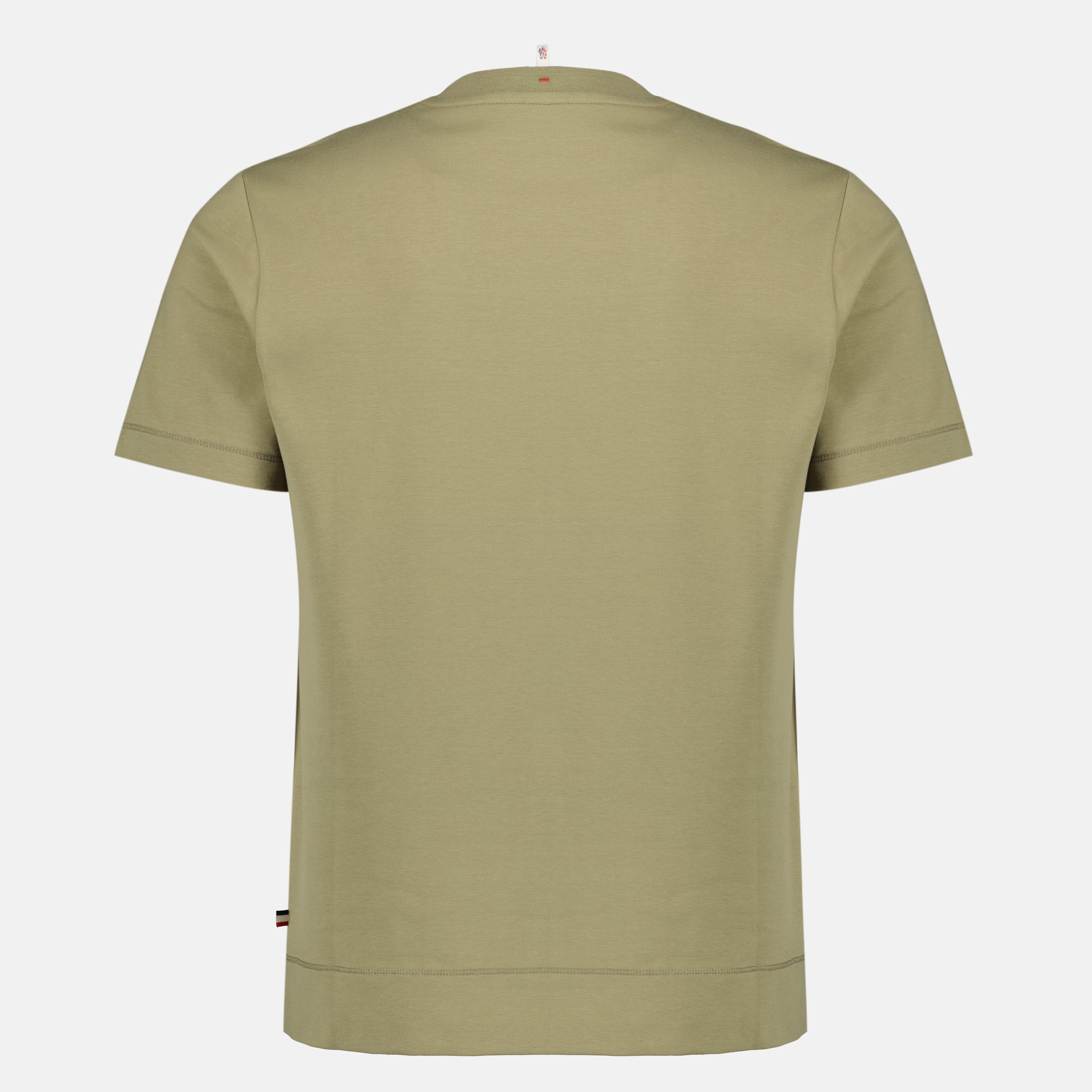 T-shirts Conjunto de três t-shirts de algodão em preto, bege e caqui Moncler Grenoble Multicolore Homme