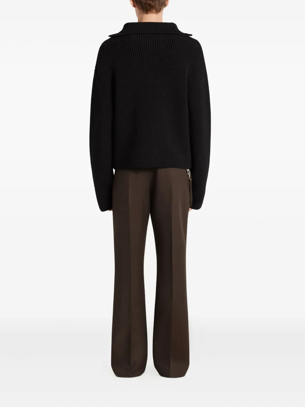 Image de l'article Pull Trucker de la marque Courrèges pour Homme - Saison Automne-Hiver 2025 - Vue détaillée_4