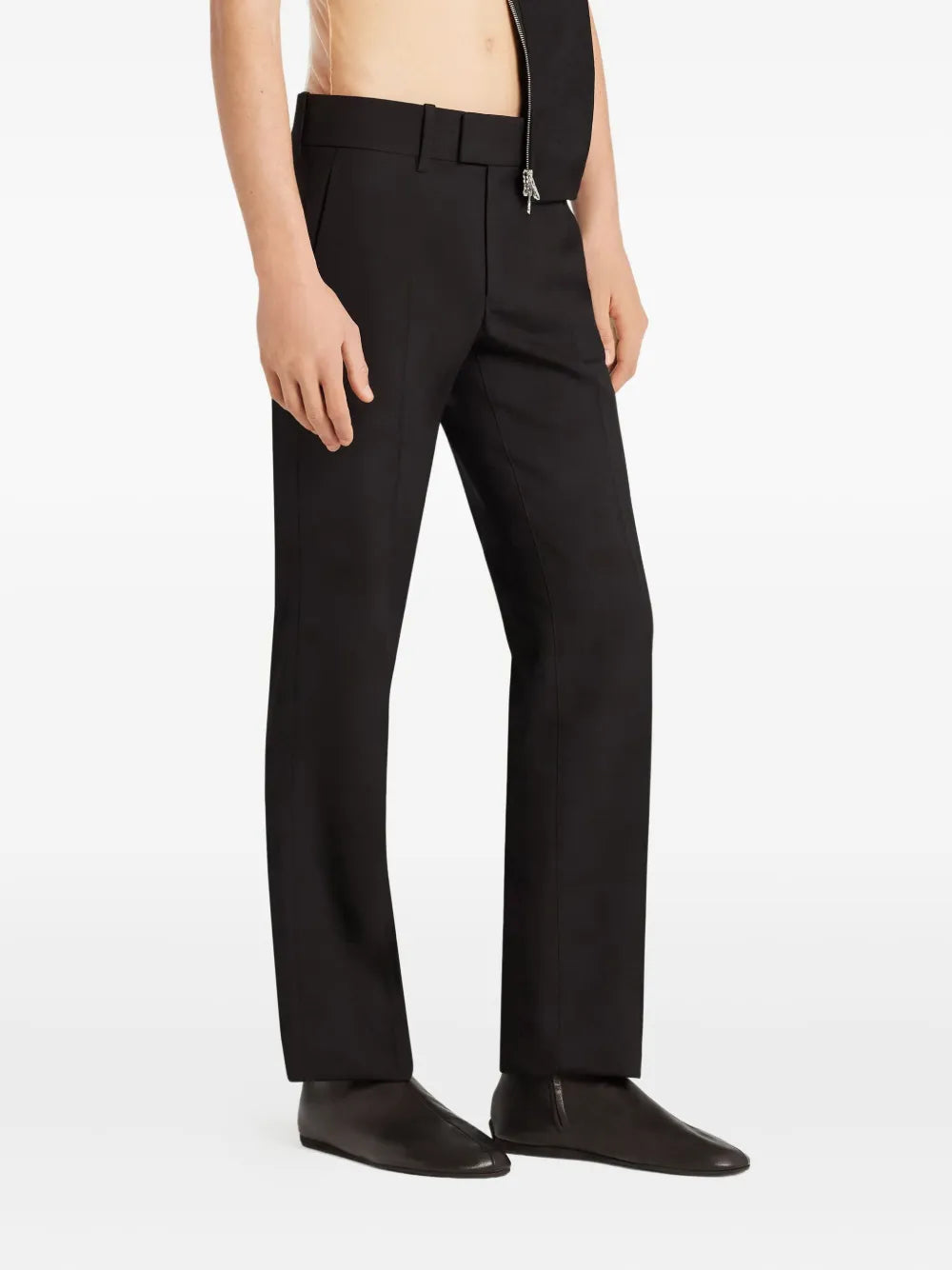 Pantalones Pantalones de Lana Courrèges Negro Hombres