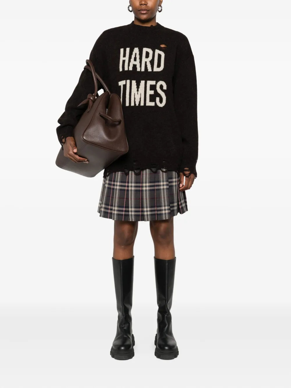 Image de l'article Pull en laine de la marque Moschino pour Femme - Saison Automne-Hiver 2025 - Vue de Dos