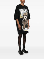 Imagem do Vestido Teddy Bear da marca Moschino para Mulheres - Outono-Inverno 2025 - Vista Detalhada_1