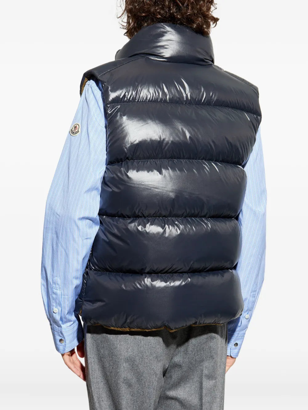 Imagen del chaleco sin mangas Lipsi de Moncler para hombre - Temporada Otoño-Invierno 2025 - Vista Detallada 4