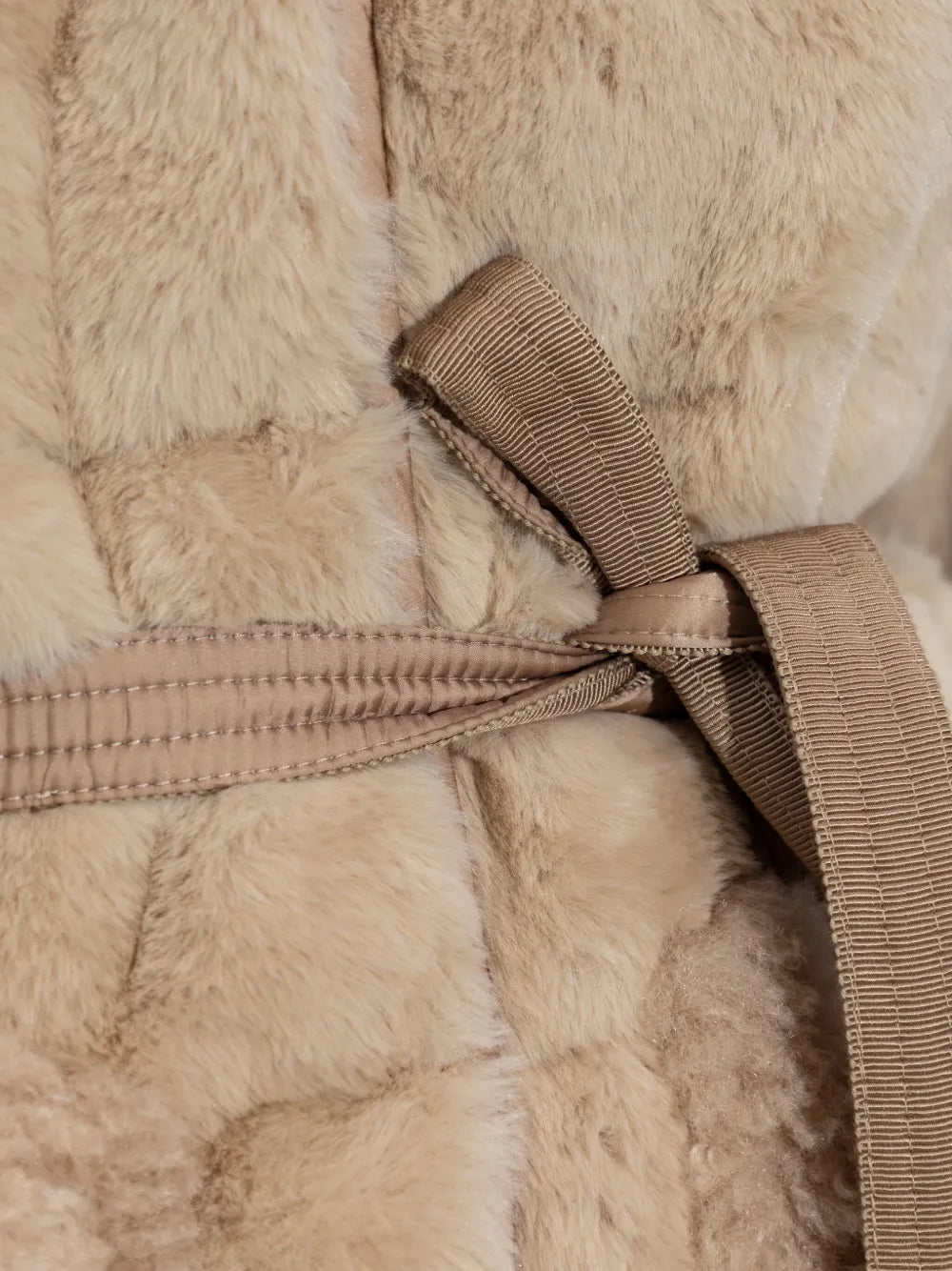 Vestes Veste sans manches Joui Moncler Beige Femme