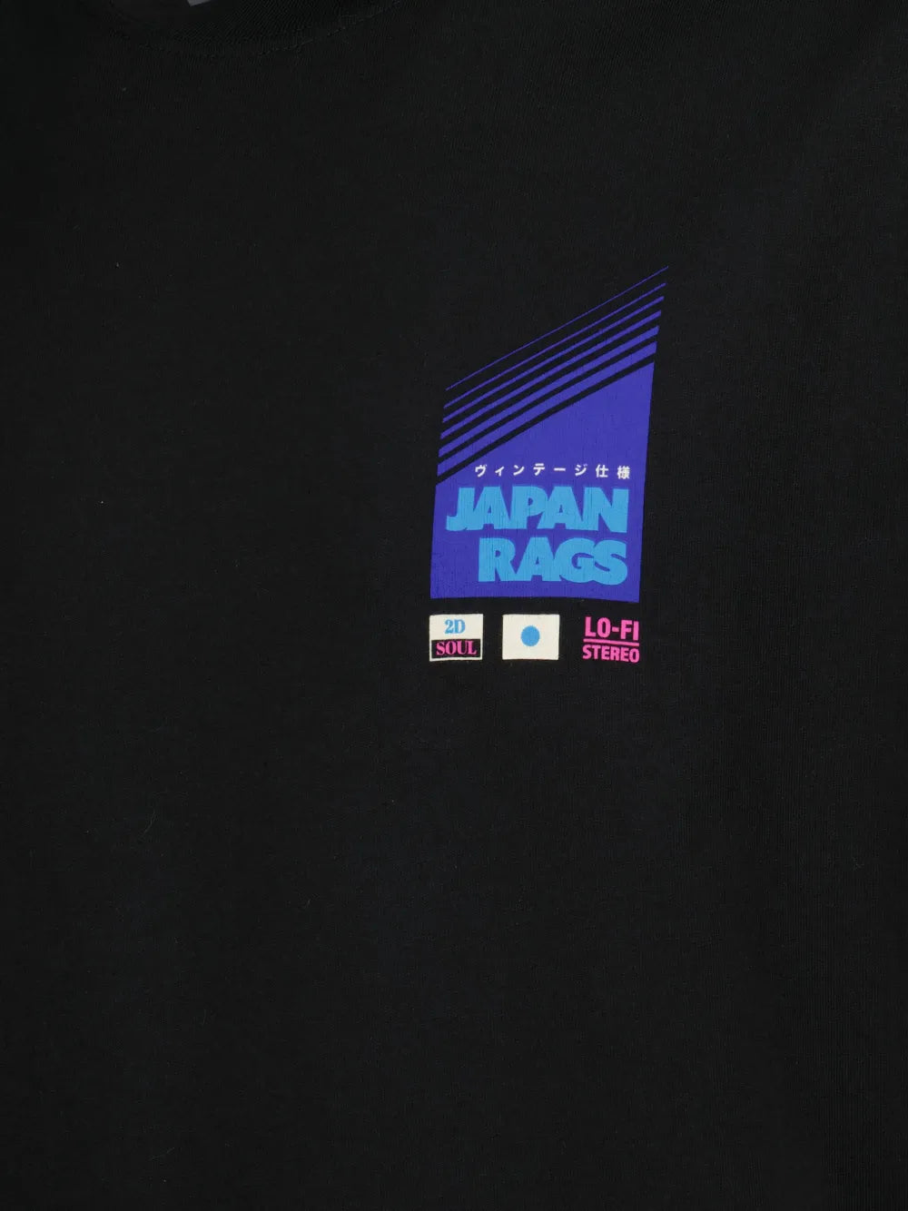 T-shirts T-shirt Nagato Japan Rag Noir Homme
