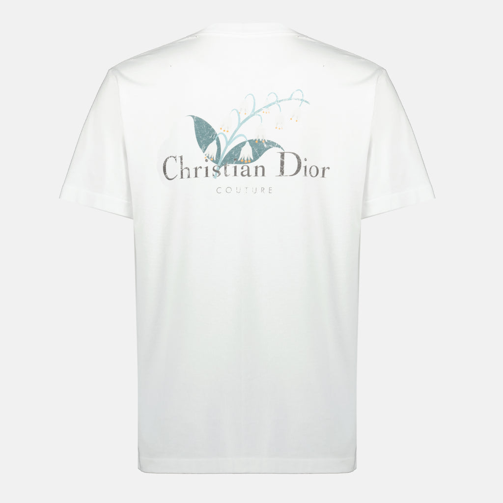 Bild des Herren-T-Shirts von Dior mit Maiglöckchen - Herbst-Winter 2025 - Rückansicht