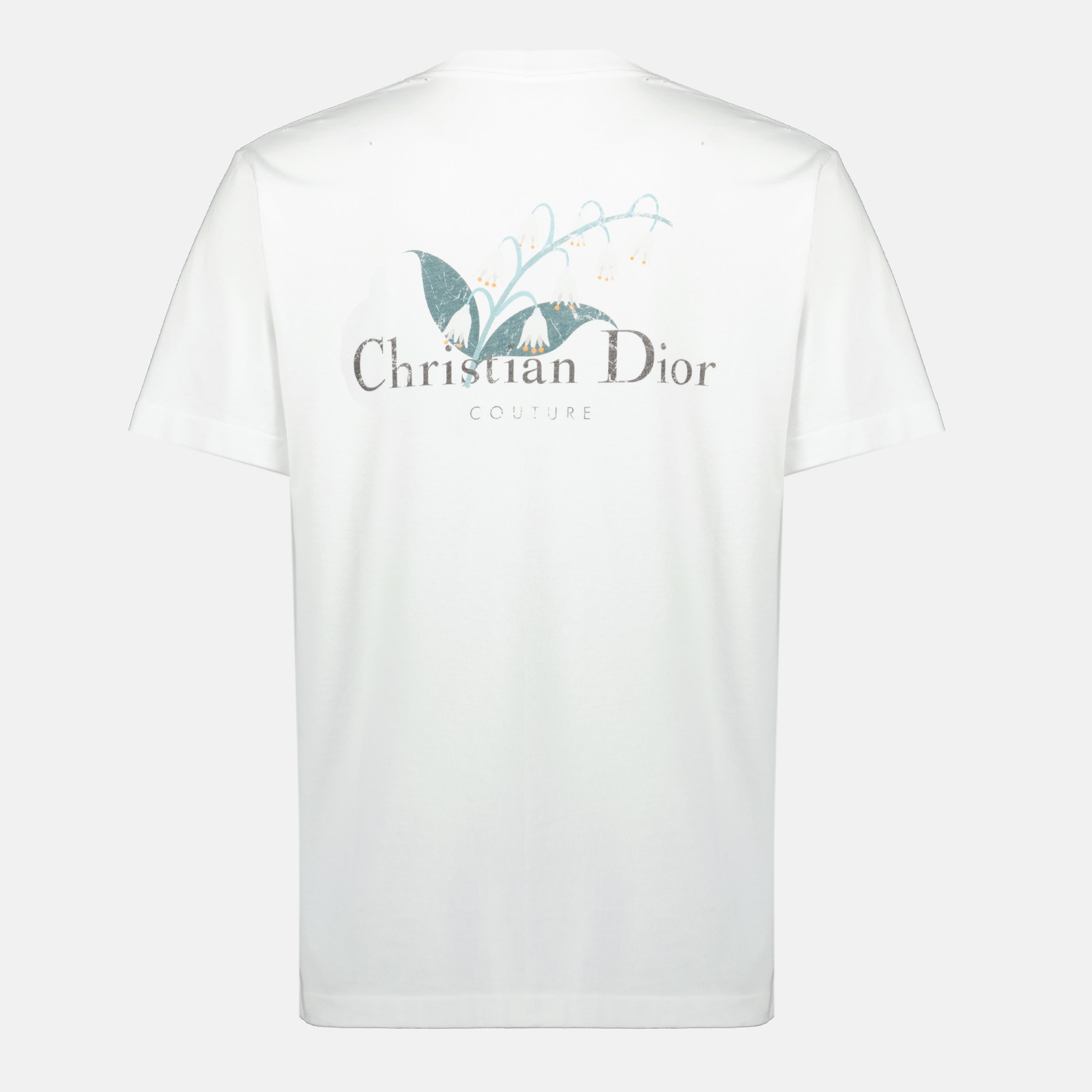 Bild des Herren-T-Shirts von Dior mit Maiglöckchen - Herbst-Winter 2025 - Rückansicht