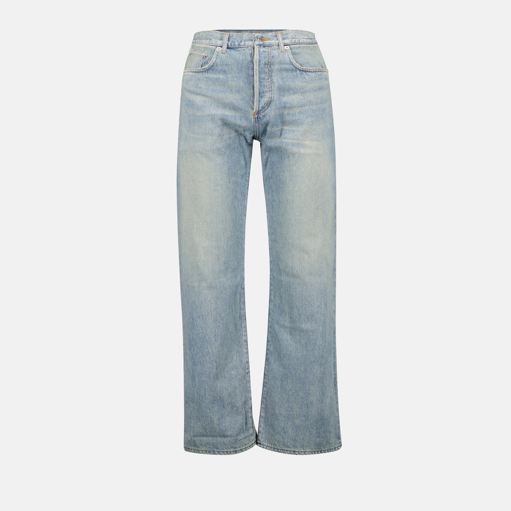 Pantalons Jean Héritage Dior Bleu Homme