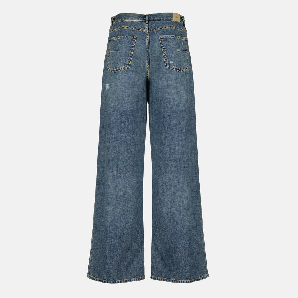 Pantalons Jeans de Denims Baggy em Azul Dior Bleu Homme