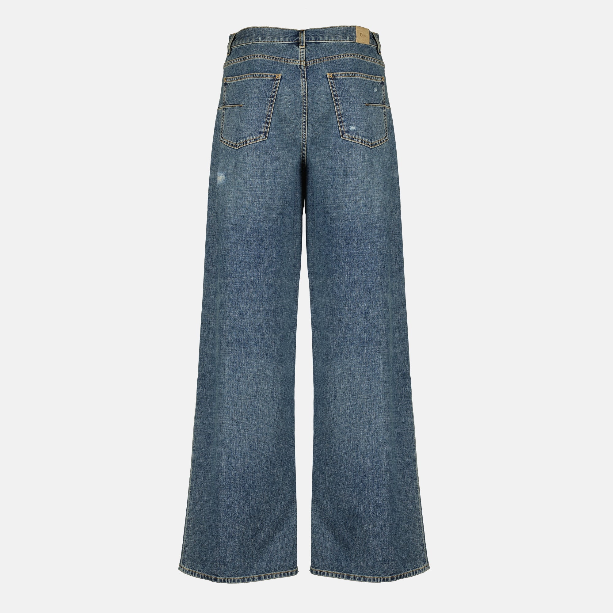 Pantalons Jeans de Denims Baggy em Azul Dior Bleu Homme
