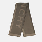 Écharpes, foulards et gants Foulard 4G Givenchy Marron Unisexe