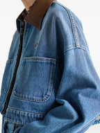 Jacken Kurze Jeansjacke Prada Blau Damen