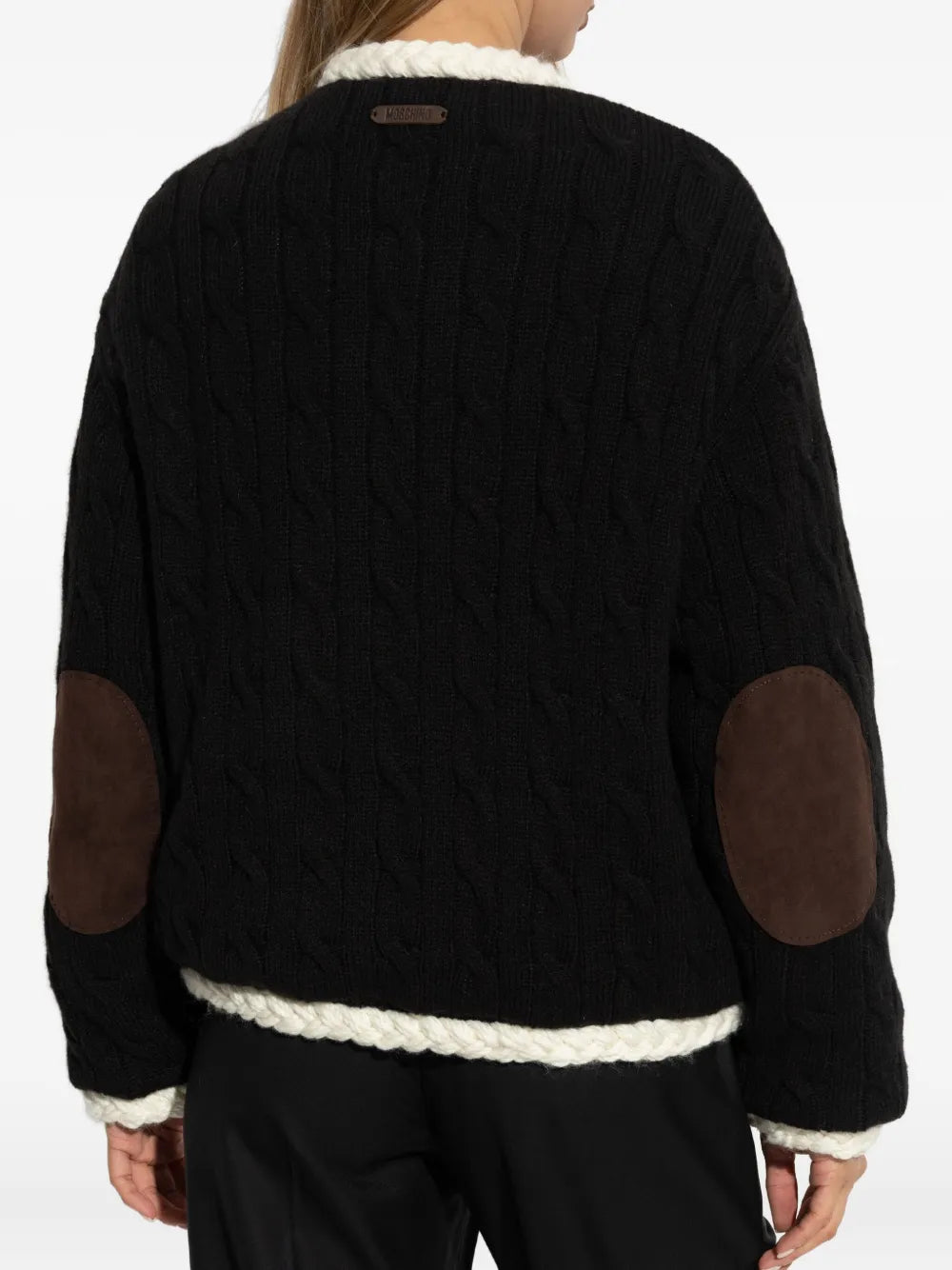 Image de l'article Veste en laine de la marque Moschino pour Femme - Saison Automne-Hiver 2025 - Vue détaillée_4