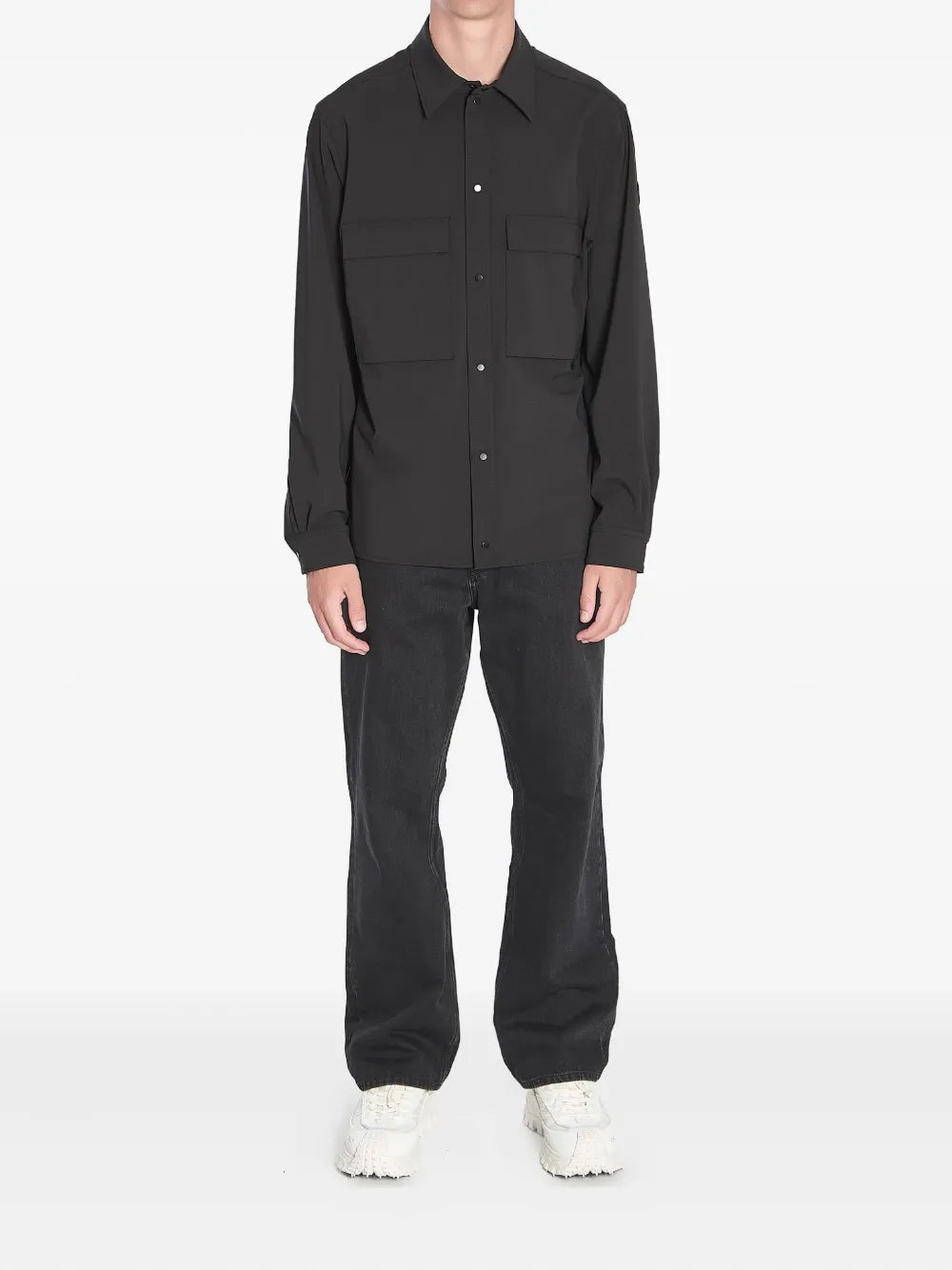 Image de l'article Chemise à manches longues de la marque Moncler pour Homme - Saison Automne-Hiver 2025 - Vue de Dos