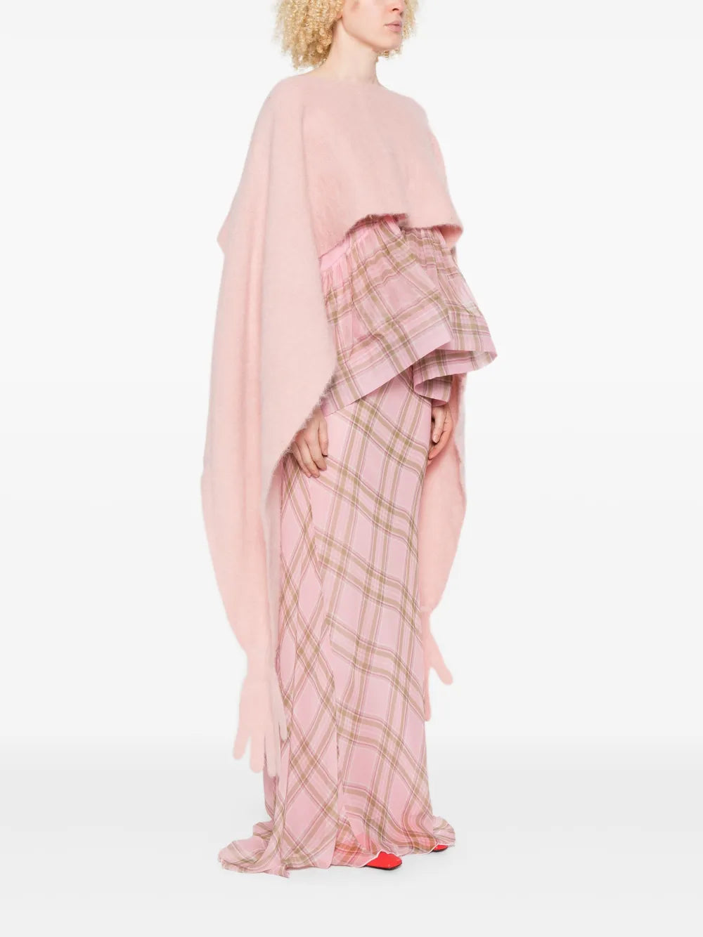 Image de l'article Cache col à gants de la marque Moschino pour Femme - Saison Automne-Hiver 2025 - Vue détaillée_1