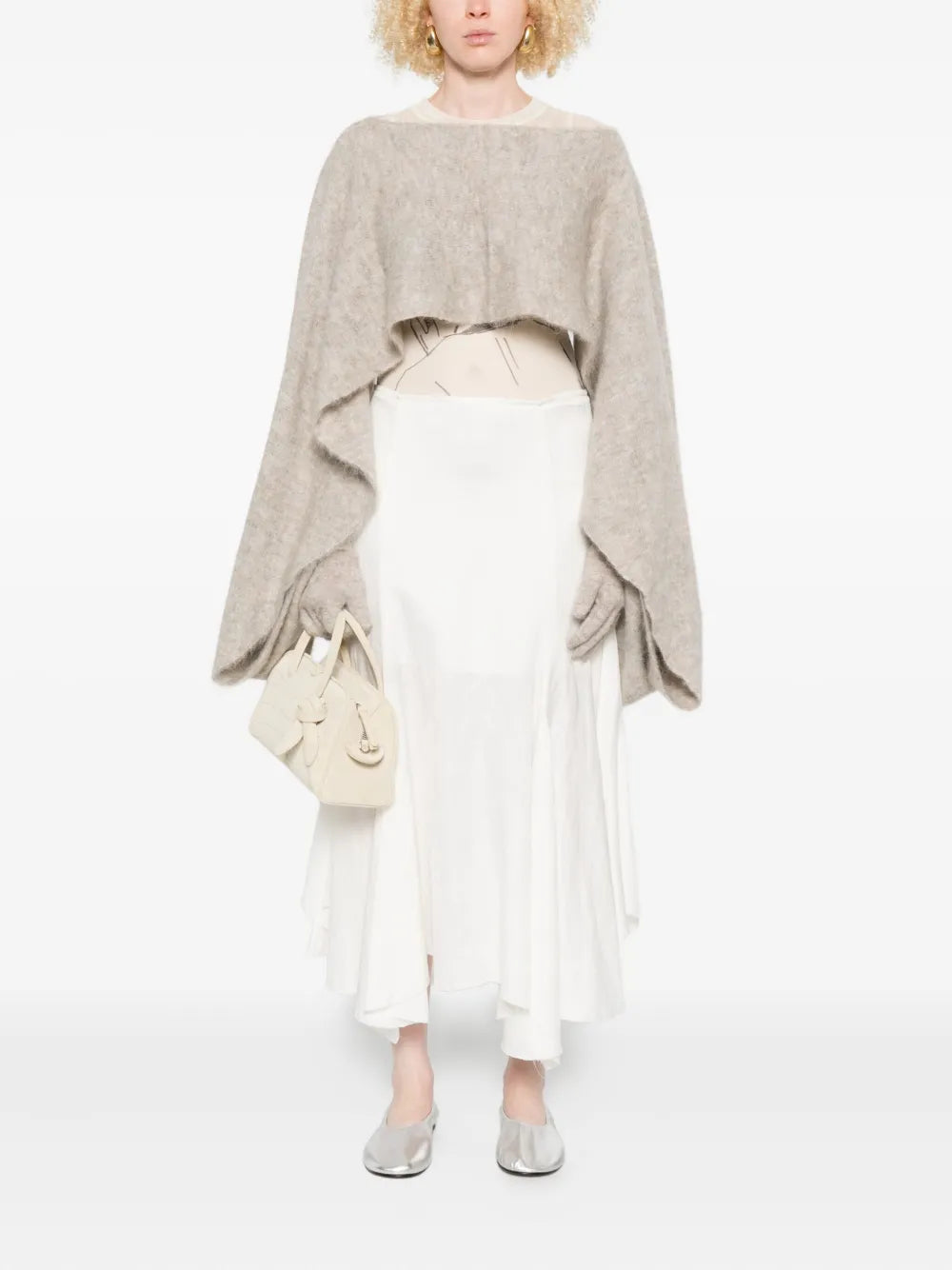 Image de l'article Cache col à gants de la marque Moschino pour Femme - Saison Automne-Hiver 2025 - Vue de Dos