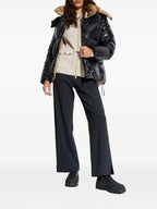 Bild des Moncler Damen-Jackets aus Wollmischung - Herbst-Winter 2025 - Rückansicht