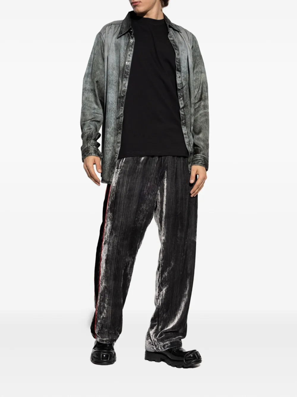 Image de l'article T-shirt T-Box-T24 de la marque Diesel pour Homme - Saison Automne-Hiver 2025 - Vue de Dos