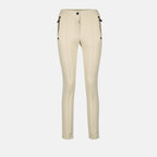 Calças Calças de Esqui Moncler Grenoble Bege Femme
