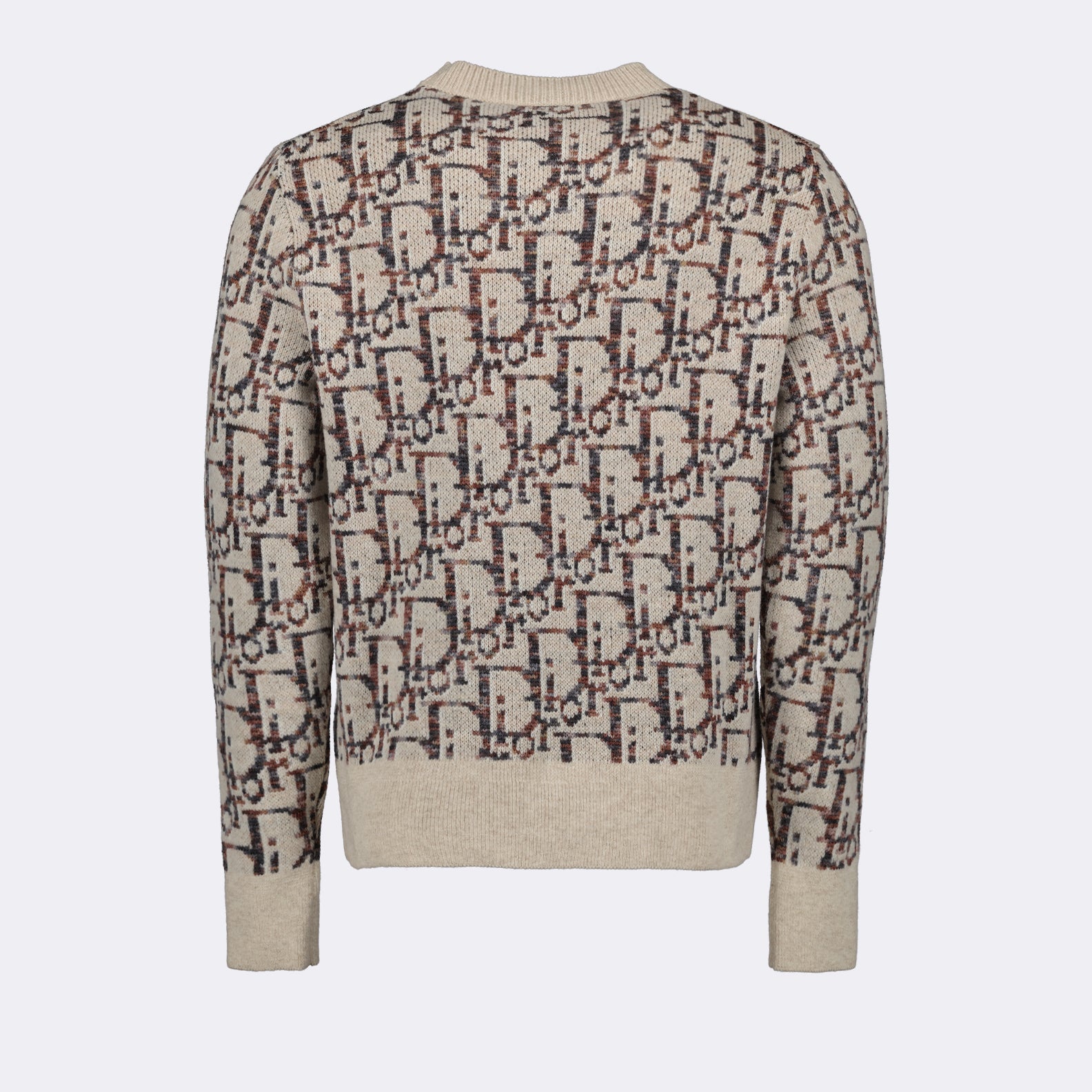 Maglieria Pull Oblique Dior Beige Homme