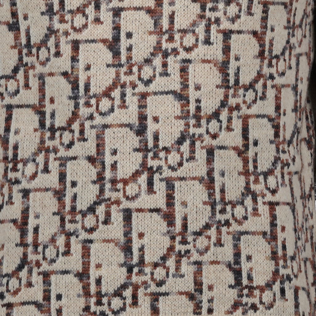 Maglieria Pull Oblique Dior Beige Homme