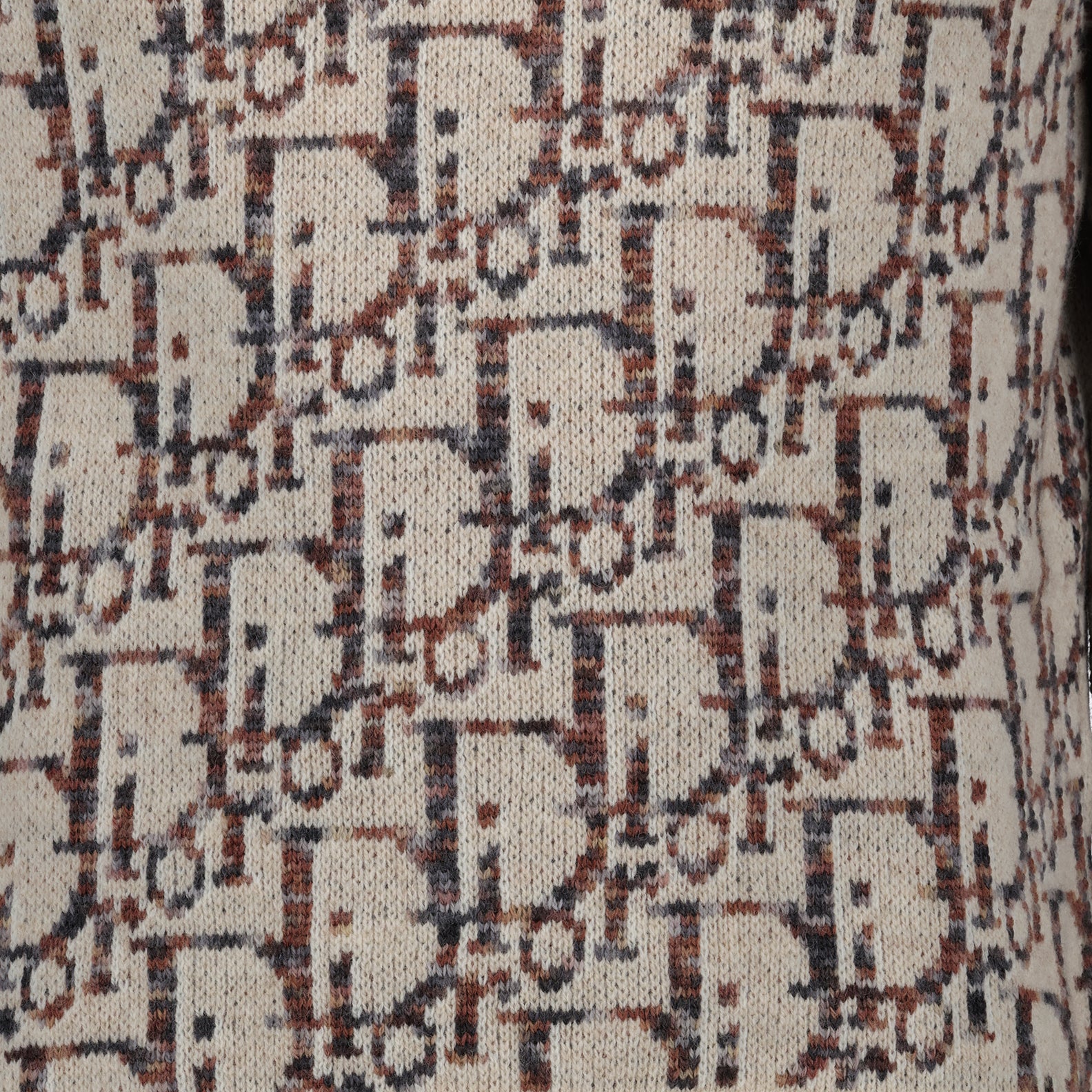 Maglieria Pull Oblique Dior Beige Homme