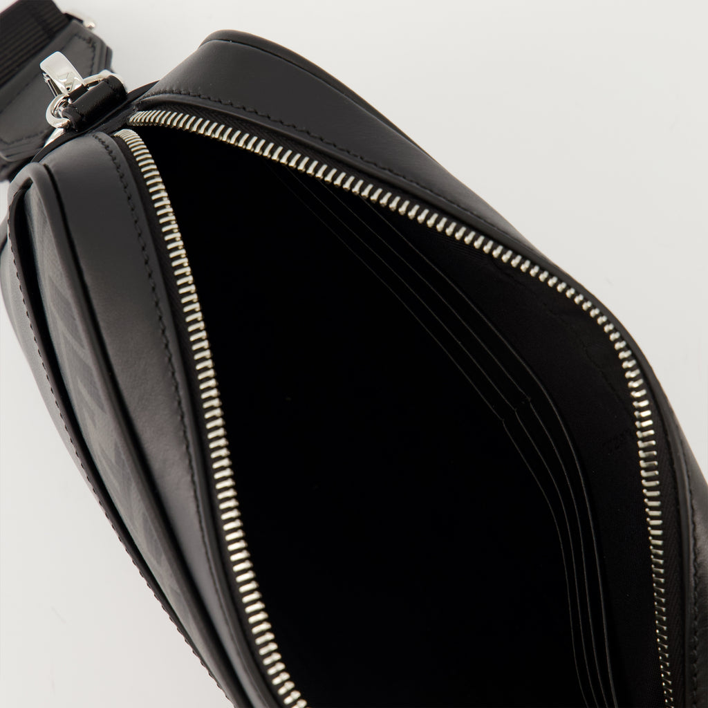 Sacs bandoulière 카메라 스퀘어드 FF 백 Fendi Noir Homme