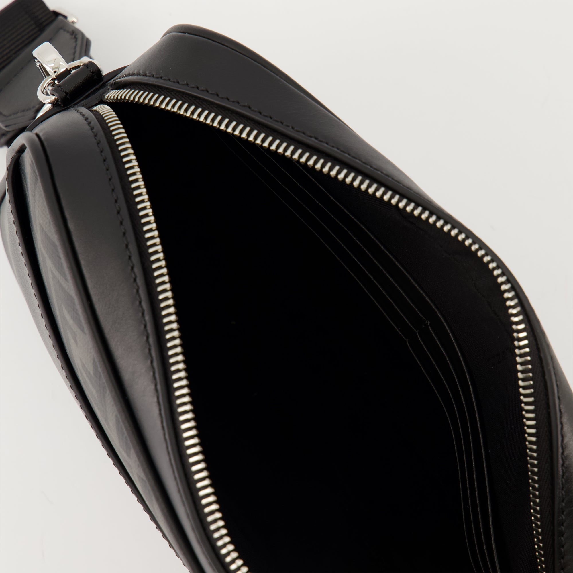 Sacs bandoulière Bolso Camera Squared FF Fendi Noir Homme