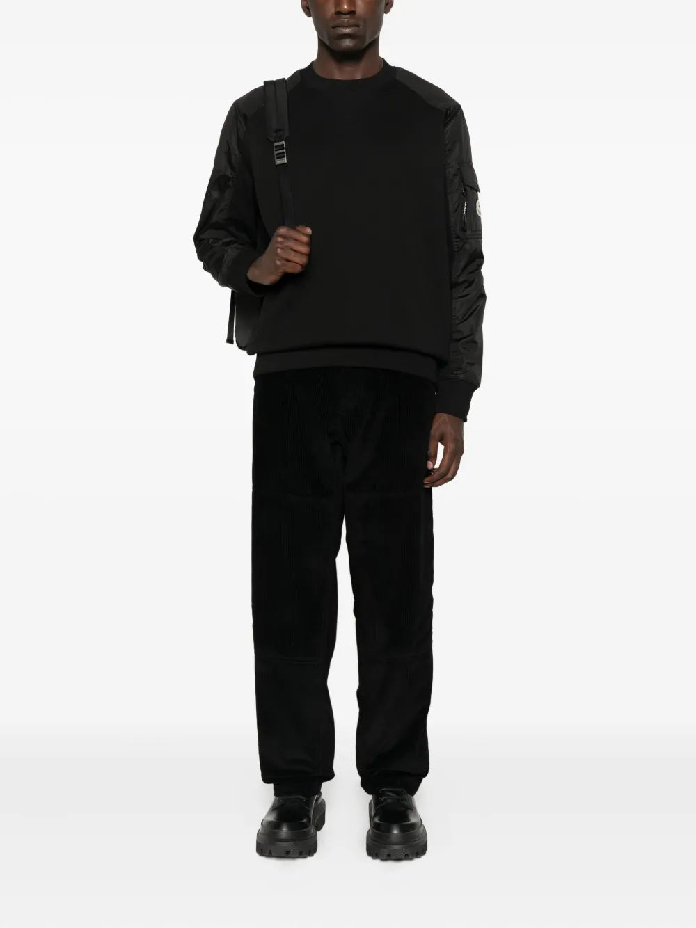 Imagen del sudadera de algodón para hombre de Moncler - Otoño-Invierno 2025 - Vista Trasera