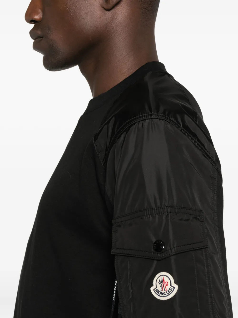 Imagen del sudadera de algodón para hombre de Moncler - Otoño-Invierno 2025 - Vista Detallada_5