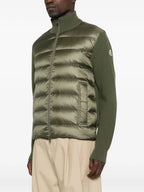 Image de l'article Cardigan bi-matière de la marque Moncler pour Homme - Saison Automne-Hiver 2025 - Vue détaillée_1