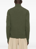 Image de l'article Cardigan bi-matière de la marque Moncler pour Homme - Saison Automne-Hiver 2025 - Vue détaillée_4