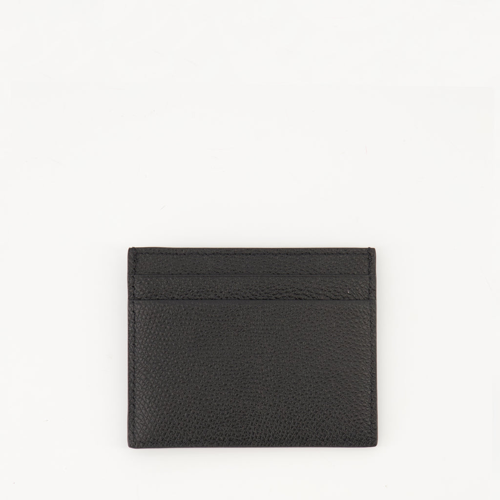 Image of the Valentino Garavani Men's VLogo Card Holder - Fall/Winter 2025 - Back View