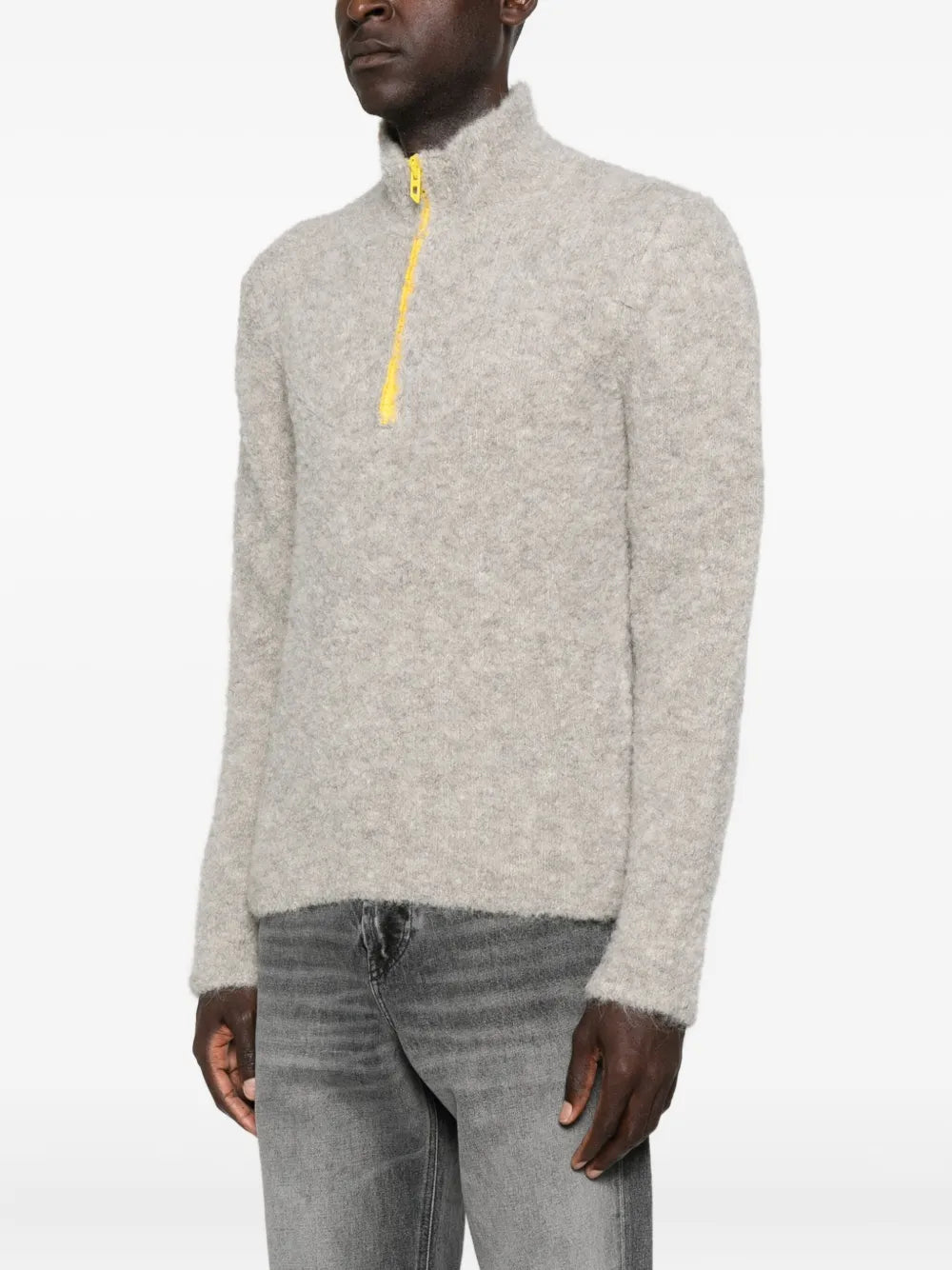 Image of the K-Eller sweater from the Diesel brand for Men - Autumn-Winter Season 2025 - Detailed View 1