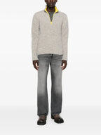 Image of the K-Eller sweater from the Diesel brand for Men - Autumn-Winter Season 2025 - Back View