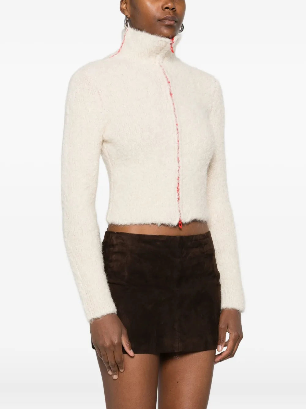 Image of the Diesel M-Eleonore jacket for Women - Autumn-Winter Season 2025 - Detailed View_1