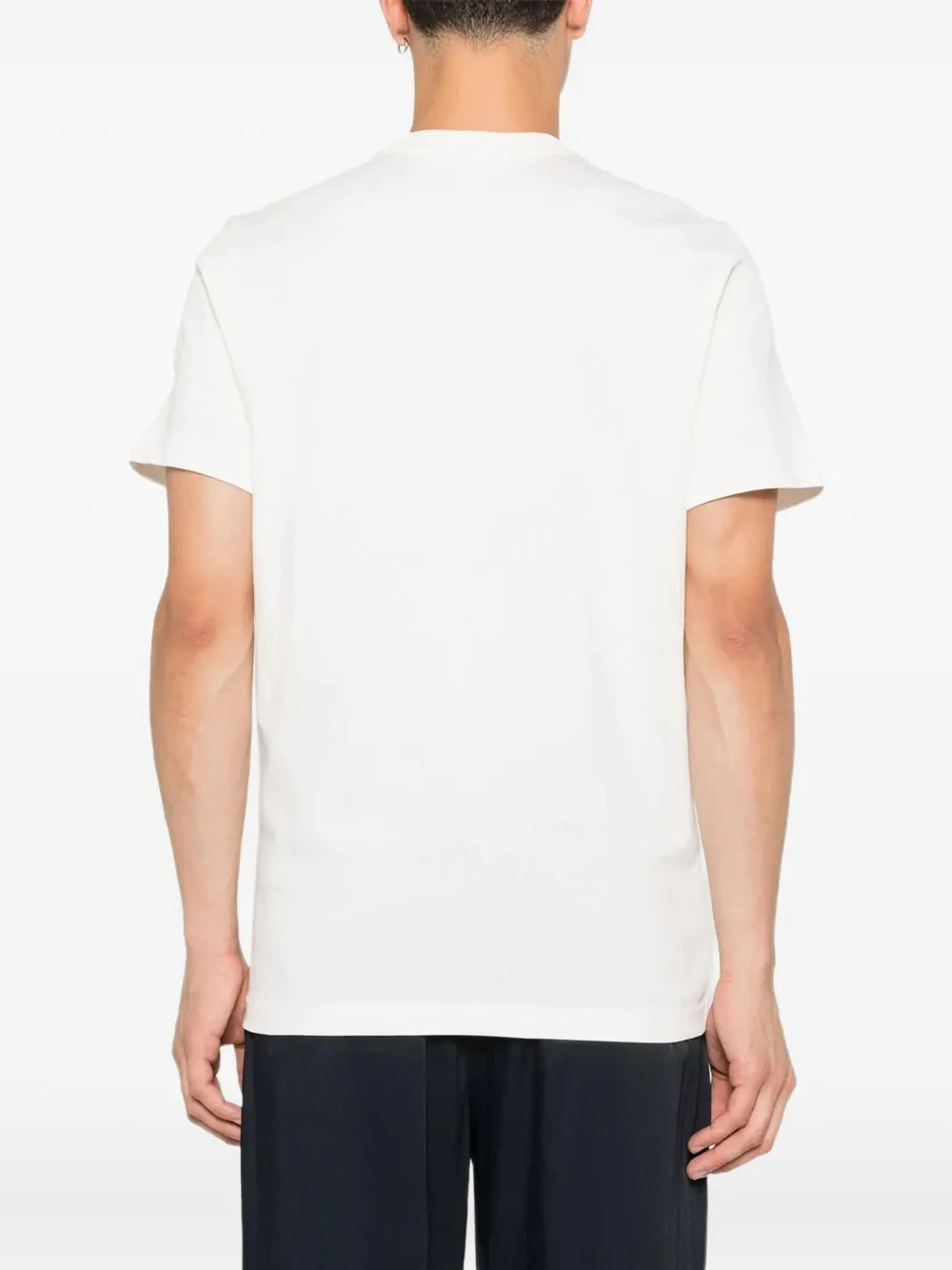 Imagen del artículo Camiseta de logo tricolor de Moncler para Hombre - Temporada Otoño-Invierno 2025 - Vista Detallada_1