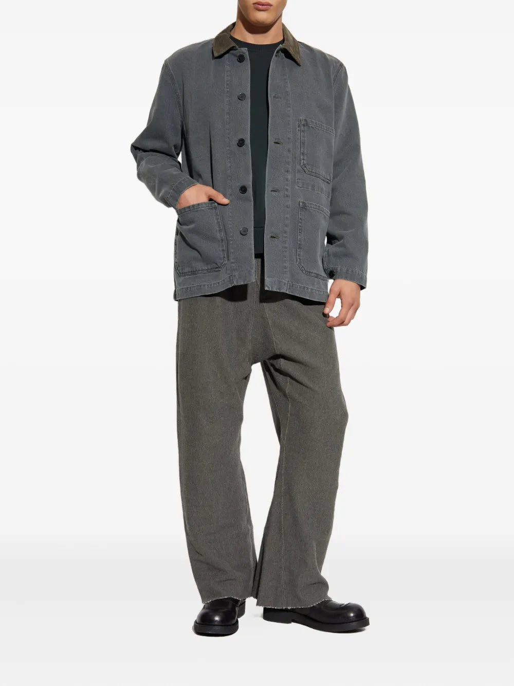 Bild der Carlito-Jacke der Marke Officine Générale für Herren - Herbst-Winter 2025 - Rückansicht