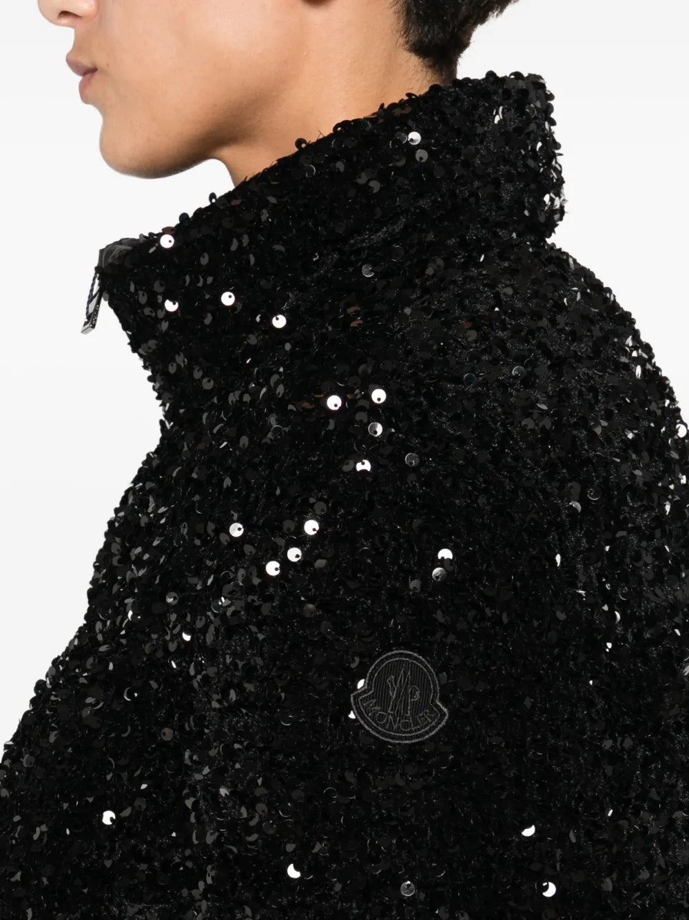 Image de l'article Doudoune Louvi à sequins de la marque Moncler pour Femme - Saison Automne-Hiver 2025 - Vue détaillée_5