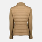 여성을 위한 Moncler 브랜드 이중 소재 재킷 이미지 - 2025 가을-겨울 - 뒷면 보기