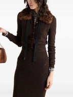 Image de l'article Cardigan en cachemire de la marque Prada pour Femme - Saison Automne-Hiver 2025 - Vue détaillée_4