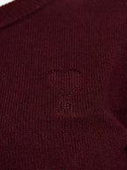 Image de l'article Cardigan AMI de coeur de la marque Ami PARIS pour Femme - Saison Automne-Hiver 2025 - Vue détaillée_5