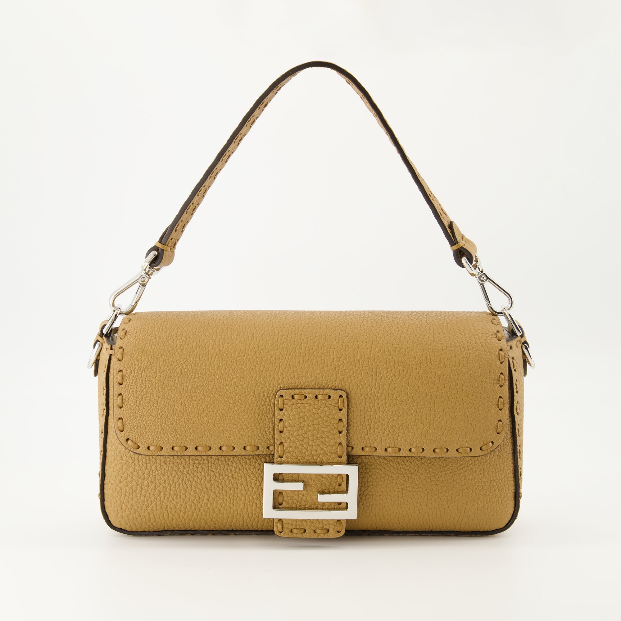 Borse a mano e a spalla Baguette Bag Fendi Marrone Donne