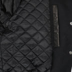 Image of the black two-tone bomber jacket by Givenchy for men - Spring-Summer 2026 - Detailed view 2