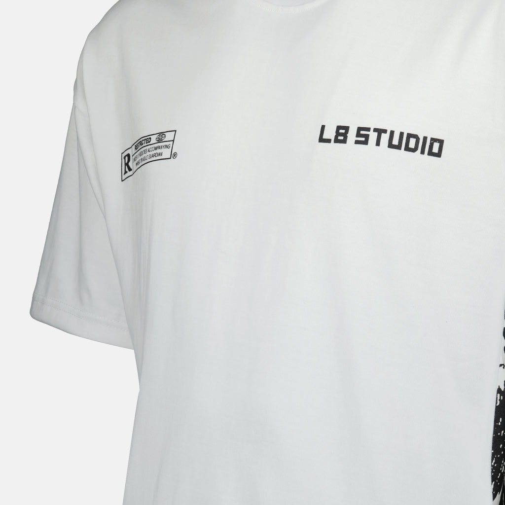 T-shirts T-shirt Cupidon L8 Studio Blanc Homme
