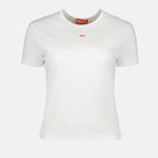 T-Shirts T-shirt T-Uncuntie-long Diesel Weiß Femme