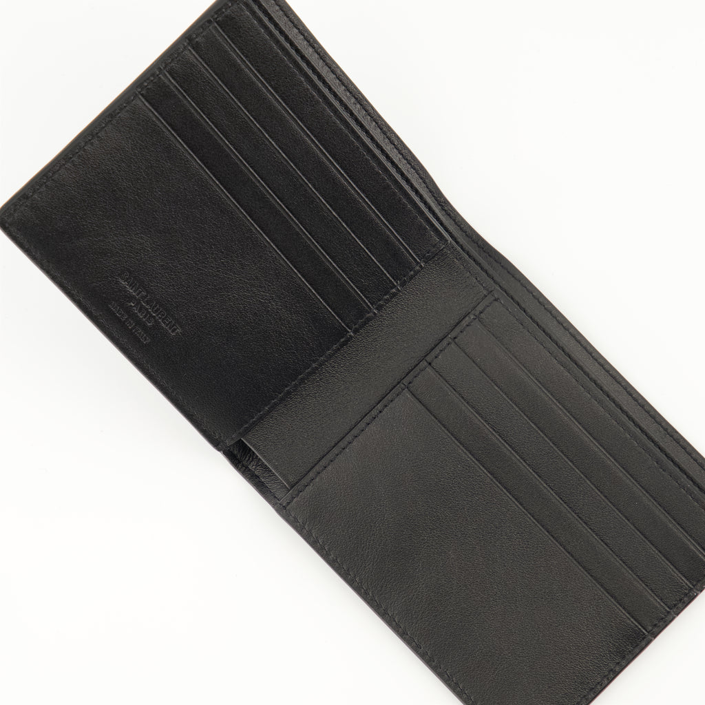 Petite maroquinerie Portefeuilles East/West Saint Laurent Noir Homme