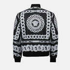 Chaquetas Chaqueta bomber reversible Versace Negro Homme