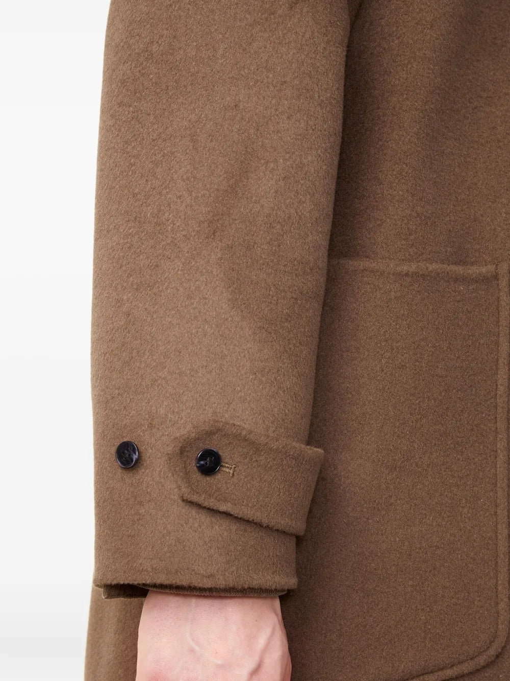 Image de l'article Manteau Bryce de la marque Officine Générale pour Homme - Saison Automne-Hiver 2025 - Vue détaillée_4