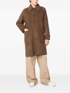 Imagen del abrigo Bryce de la marca Officine Générale para Hombre - Temporada Otoño-Invierno 2025 - Vista Trasera